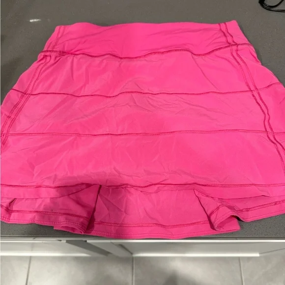 lululemon sonic pink pace rival skirt - Picture 5 of 9